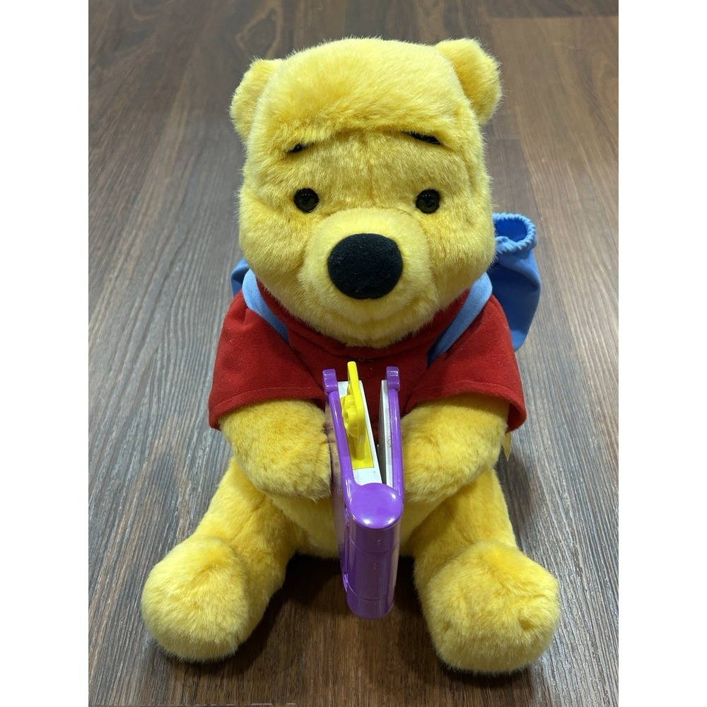 Walt Disney's 2000 Talking  Read with Pooh Story Reader by Fisher-Price ‎ Plush